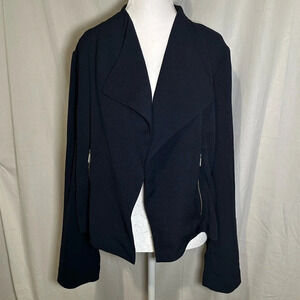 Nwt The Limited navy open front jacket size 16
